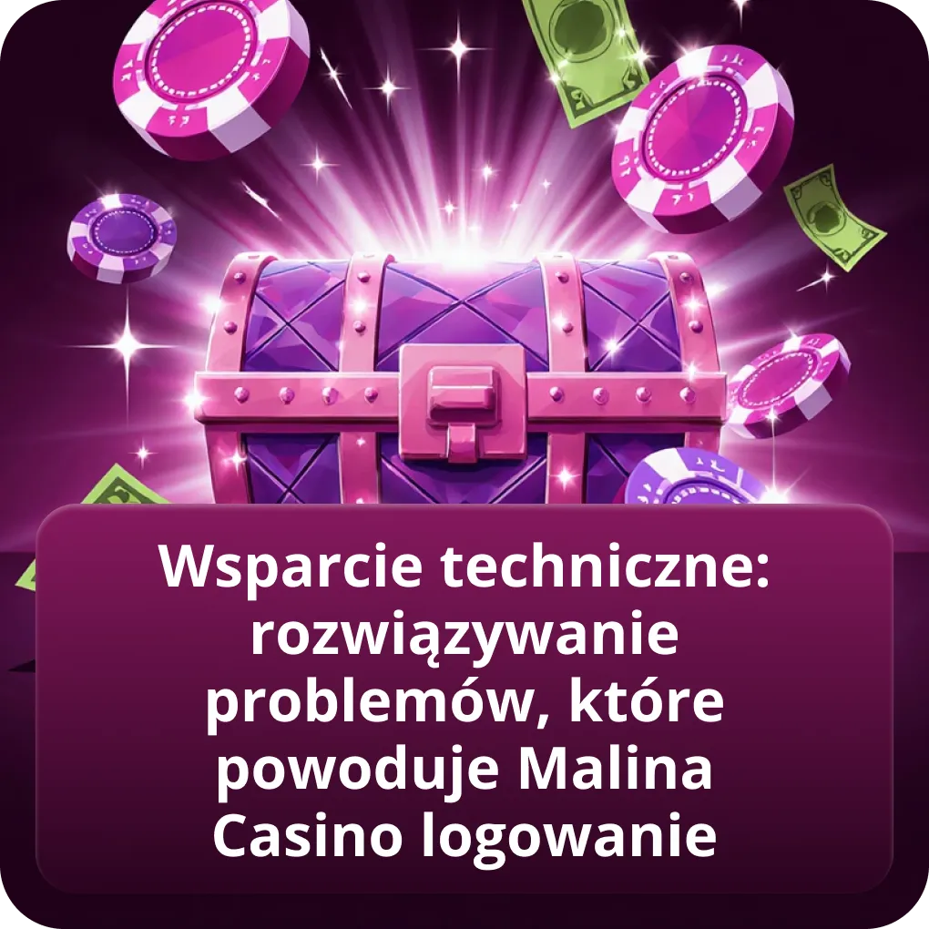 Wsparcie techniczne: rozwiązywanie problemów, które powoduje Malina Casino logowanie